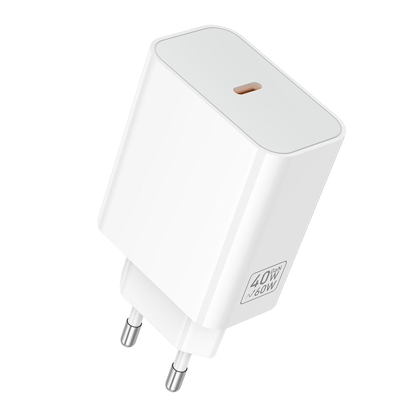 HOCO C162A EU wall charger and USB-C to USB-C cable set
