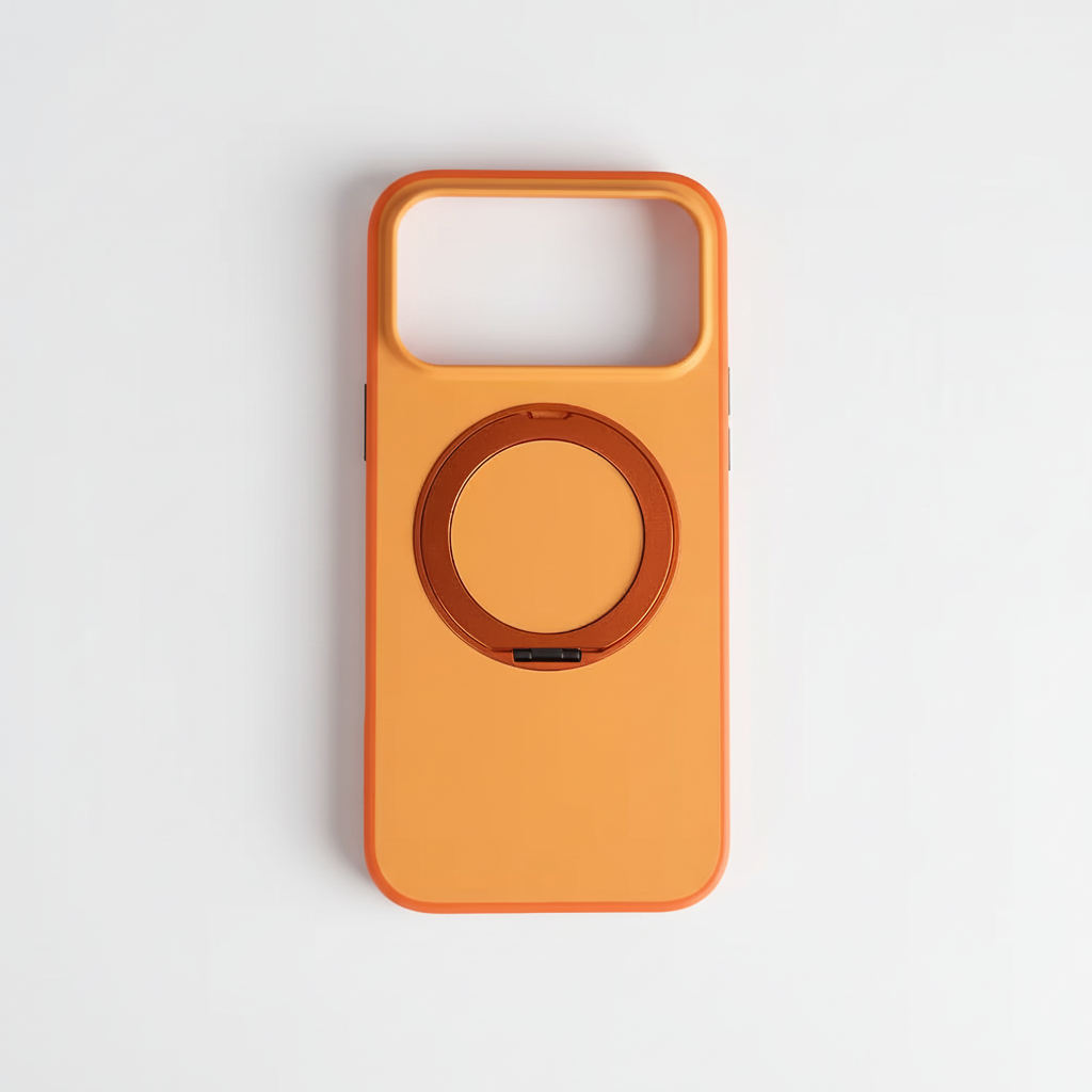 Doyers 360° ring case back view with raised camera bezel