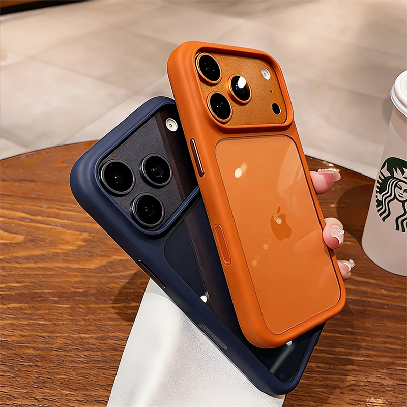Shockproof phone case with raised edges for protection

