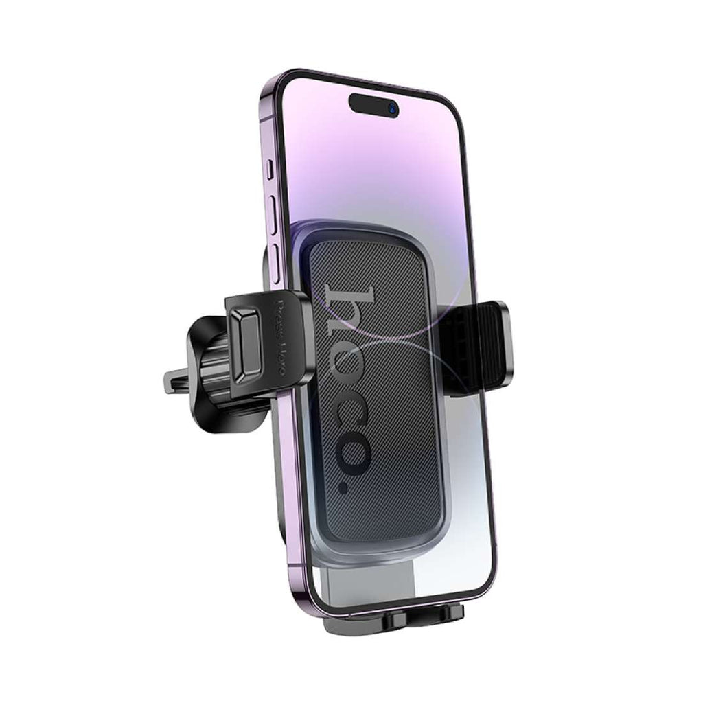 HOCO H78 push mount on car air vent with phone