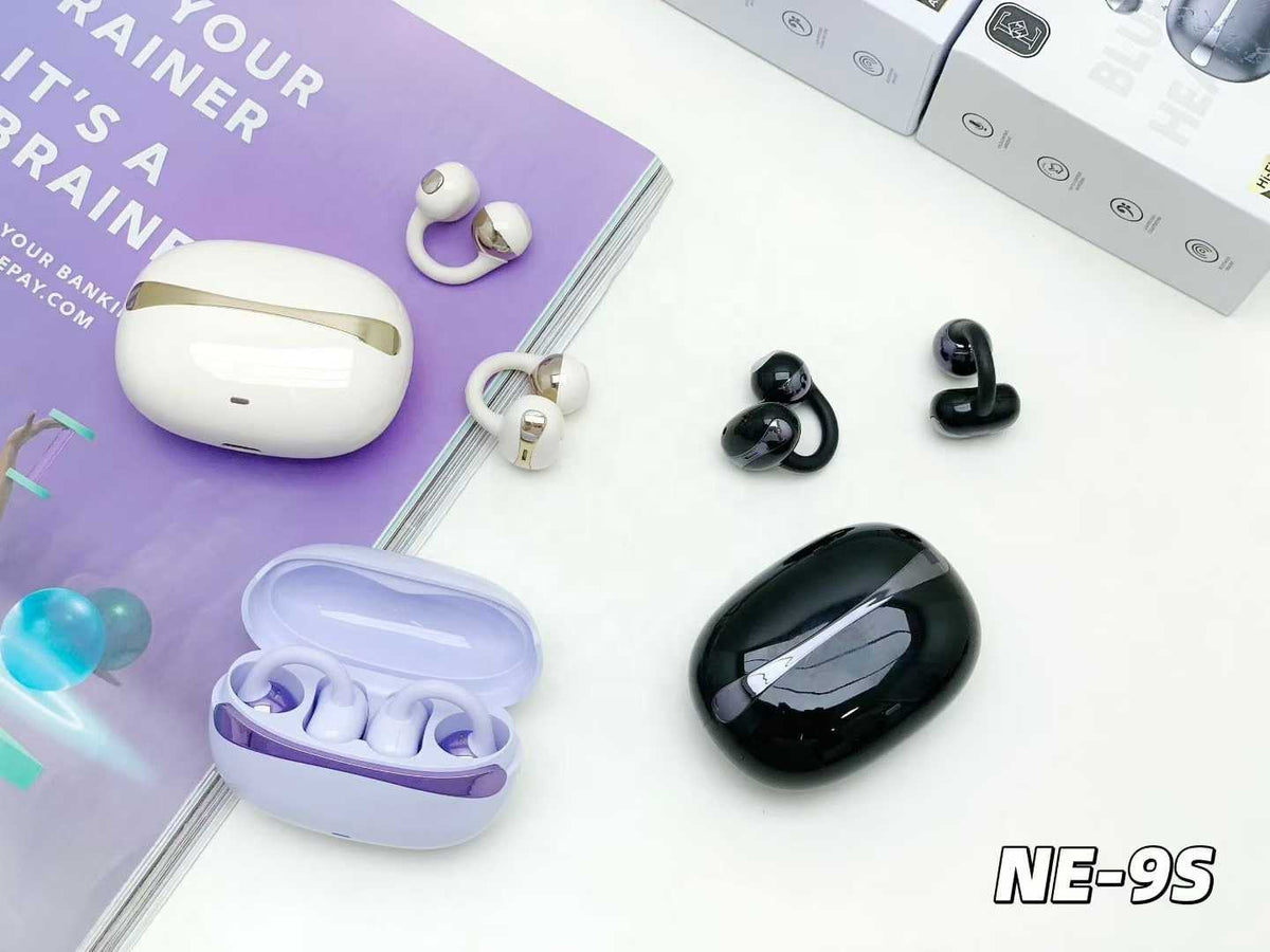 NE-9S HiFi Ear Clip Bluetooth Earphones with Case – Starligh