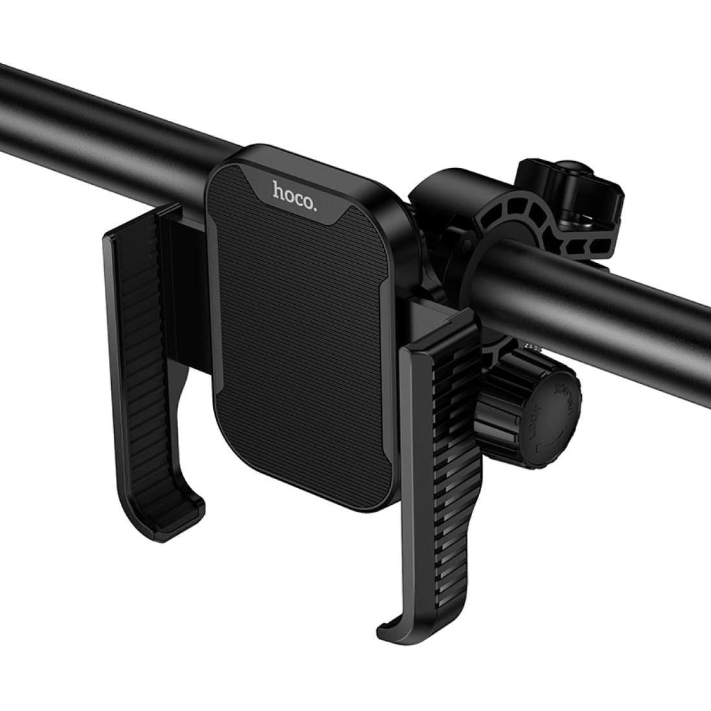Adjustable HOCO bike mount with 360-degree rotation.
