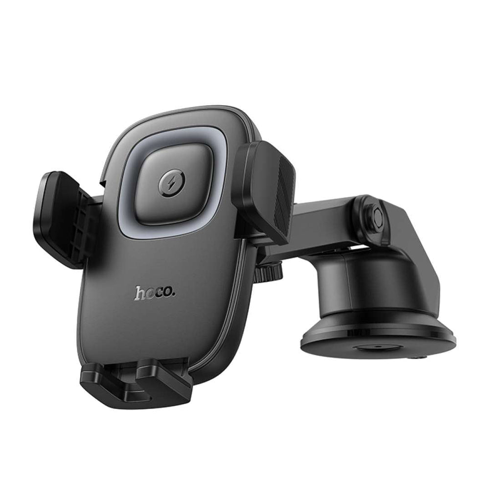HOCO HW32 Crown 15W magnetic wireless car mount front view