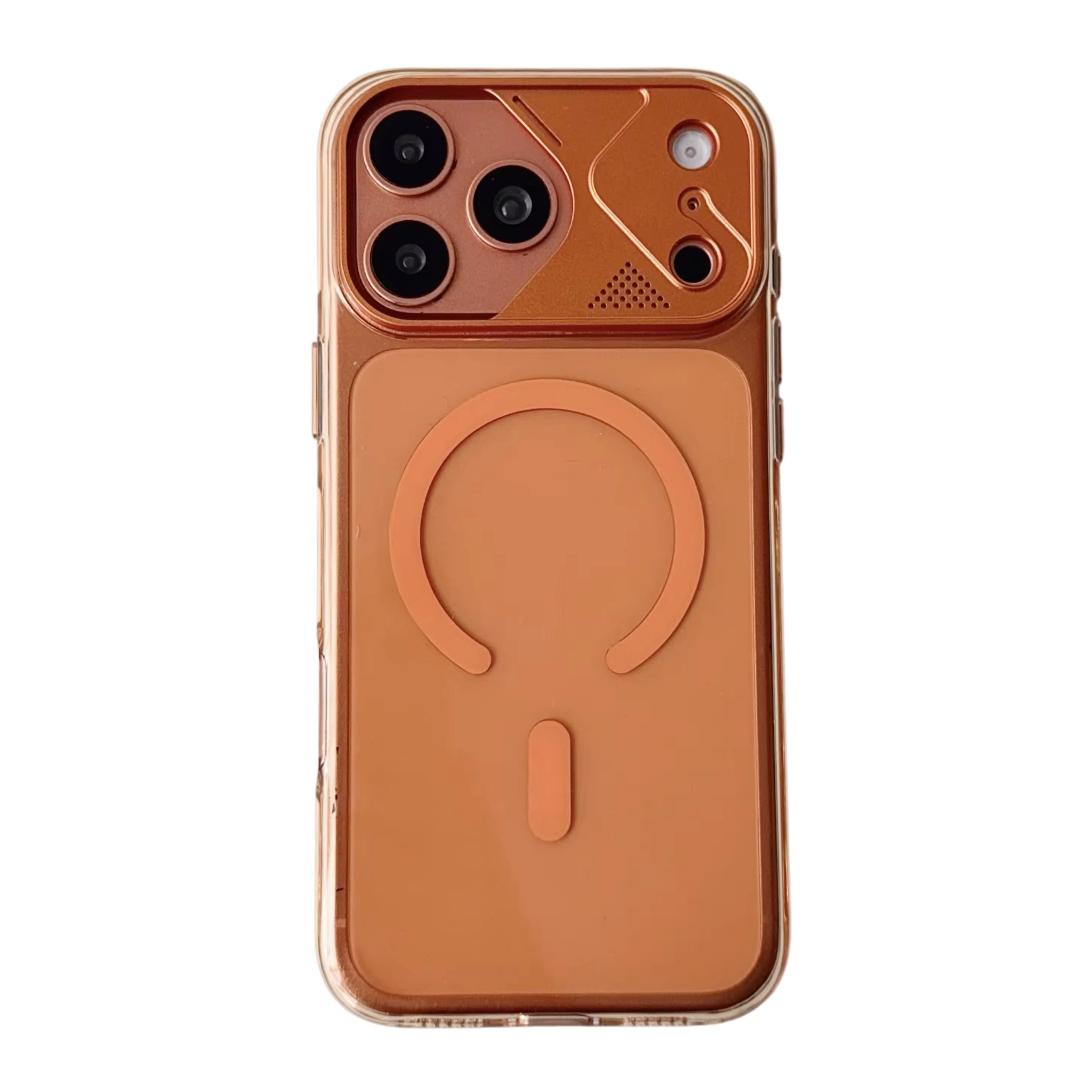 Shockproof PC Case – Metal Camera Lens Ring Close-up