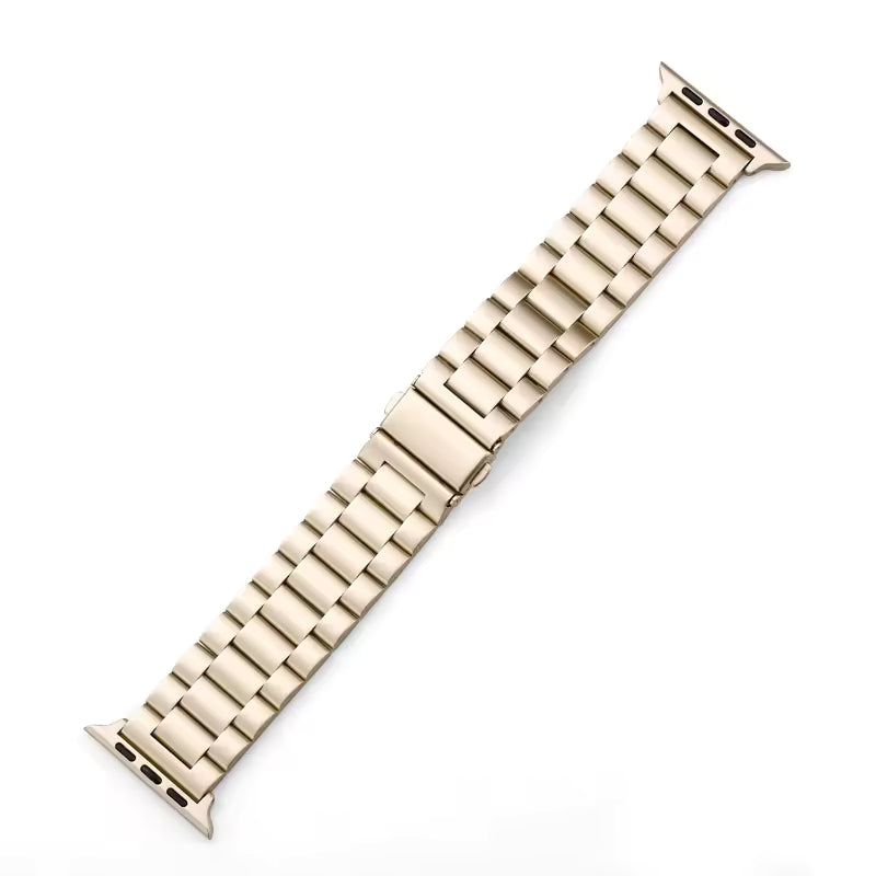 Fullmosa Stainless Steel Apple Watch Band – On Wrist Formal Wear