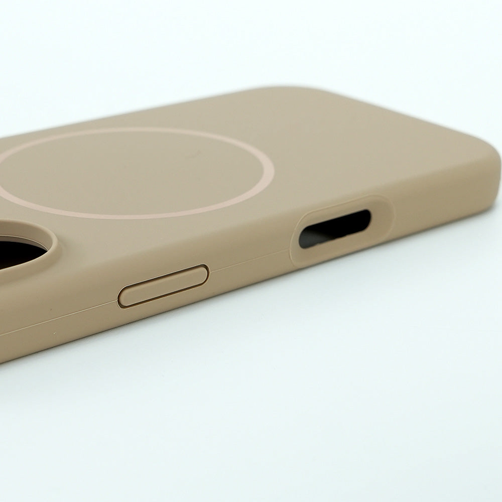 Silicone case microfiber lining interior detail