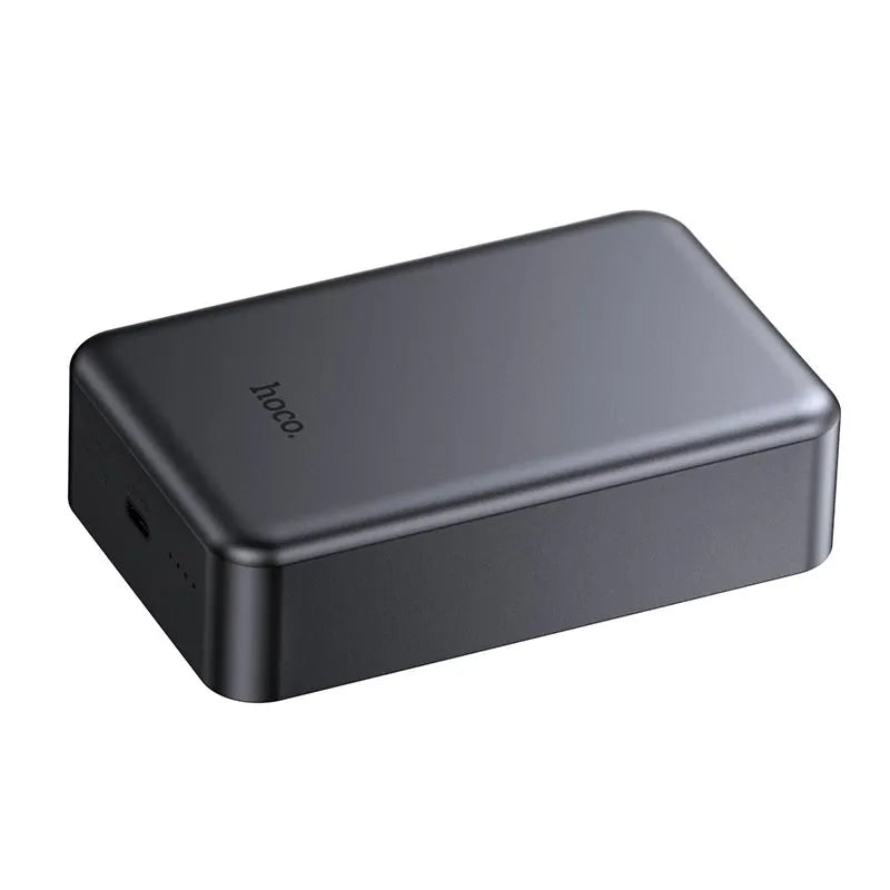 HOCO J160B power bank USB-A and USB-C ports detail