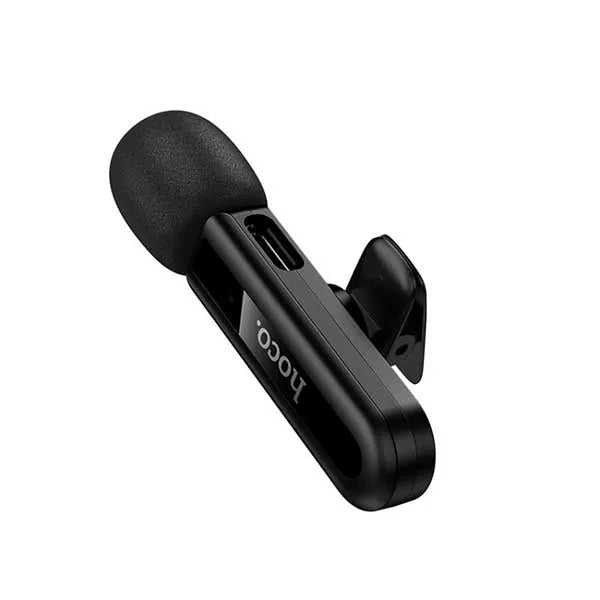 Hoco L20 lavalier microphone clip-on detail