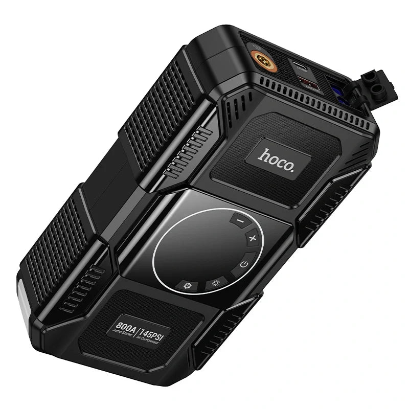 Intelligent Air Pump & Emergency Car Jump Starter 8000mAh HOCO QS6