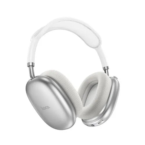 HOCO W55 Plus ANC headphones front view black on white