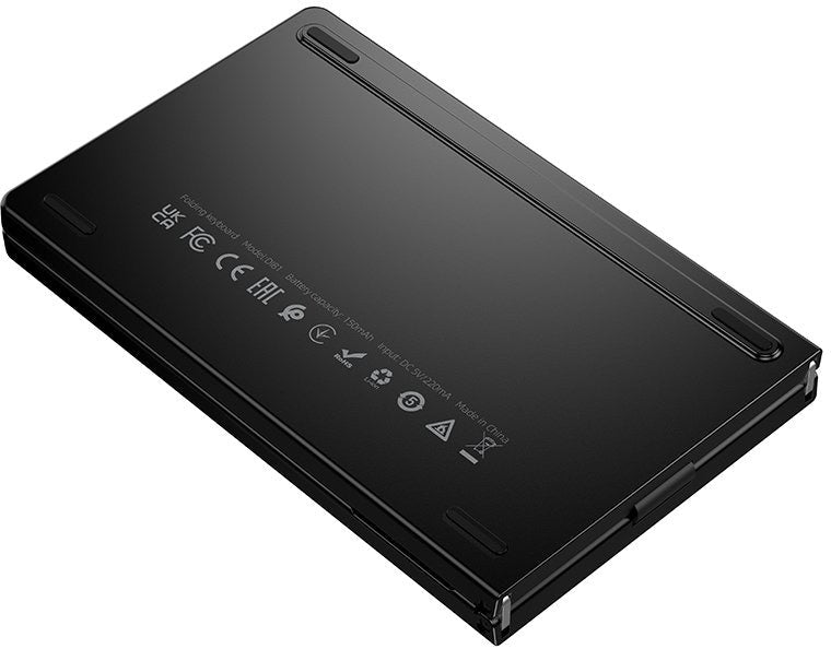 HOCO DL81 Arabic Bluetooth keyboard paired with tablet