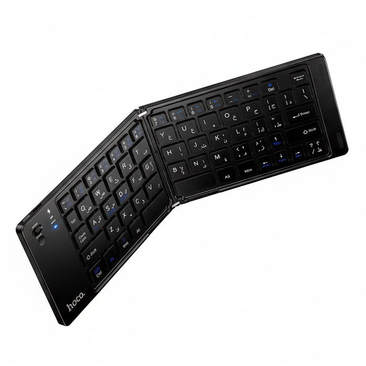 HOCO DL81 Arabic Bluetooth keyboard folded compact