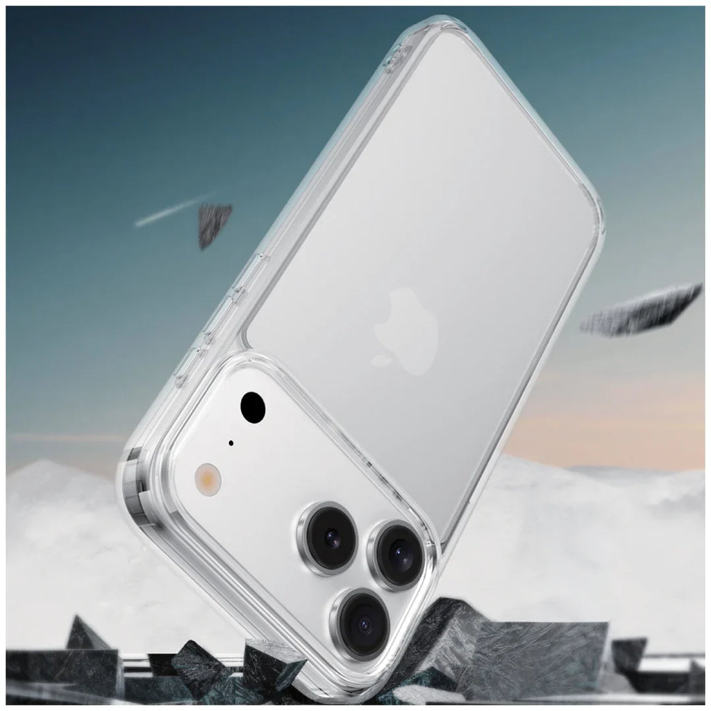 X-Level Space iPhone 17 TPU Clear Case – iPhone 17 Pro Max Compatibility