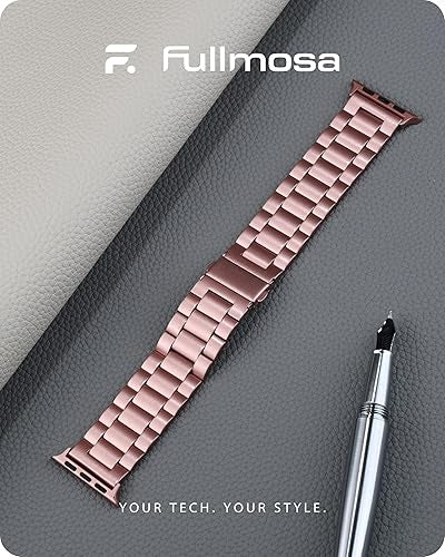 Fullmosa Stainless Steel Apple Watch Band – All Colors