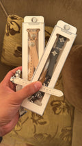 Double loop strap for phone front view