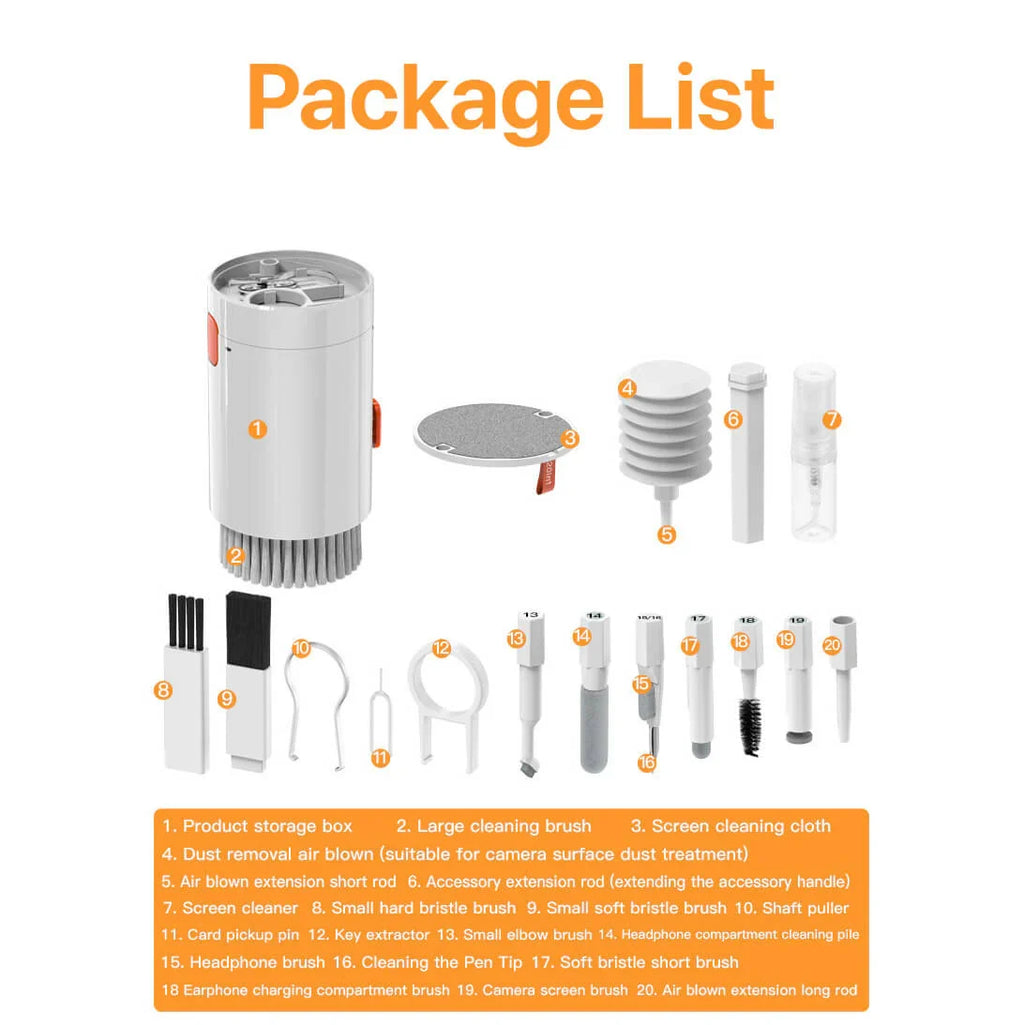 20-in-1 Multi-Function Cleaning Kit – Complete Device Care Set