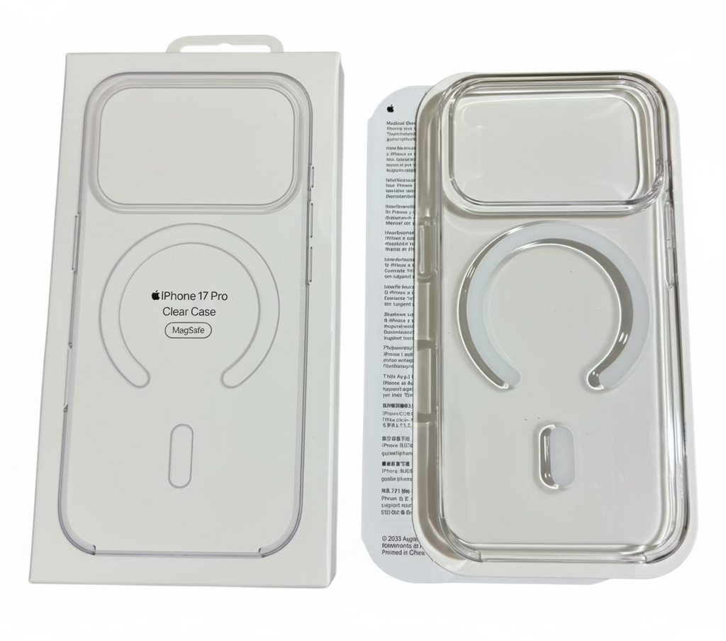Original IC MagSafe clear case iPhone 17 Pro front view