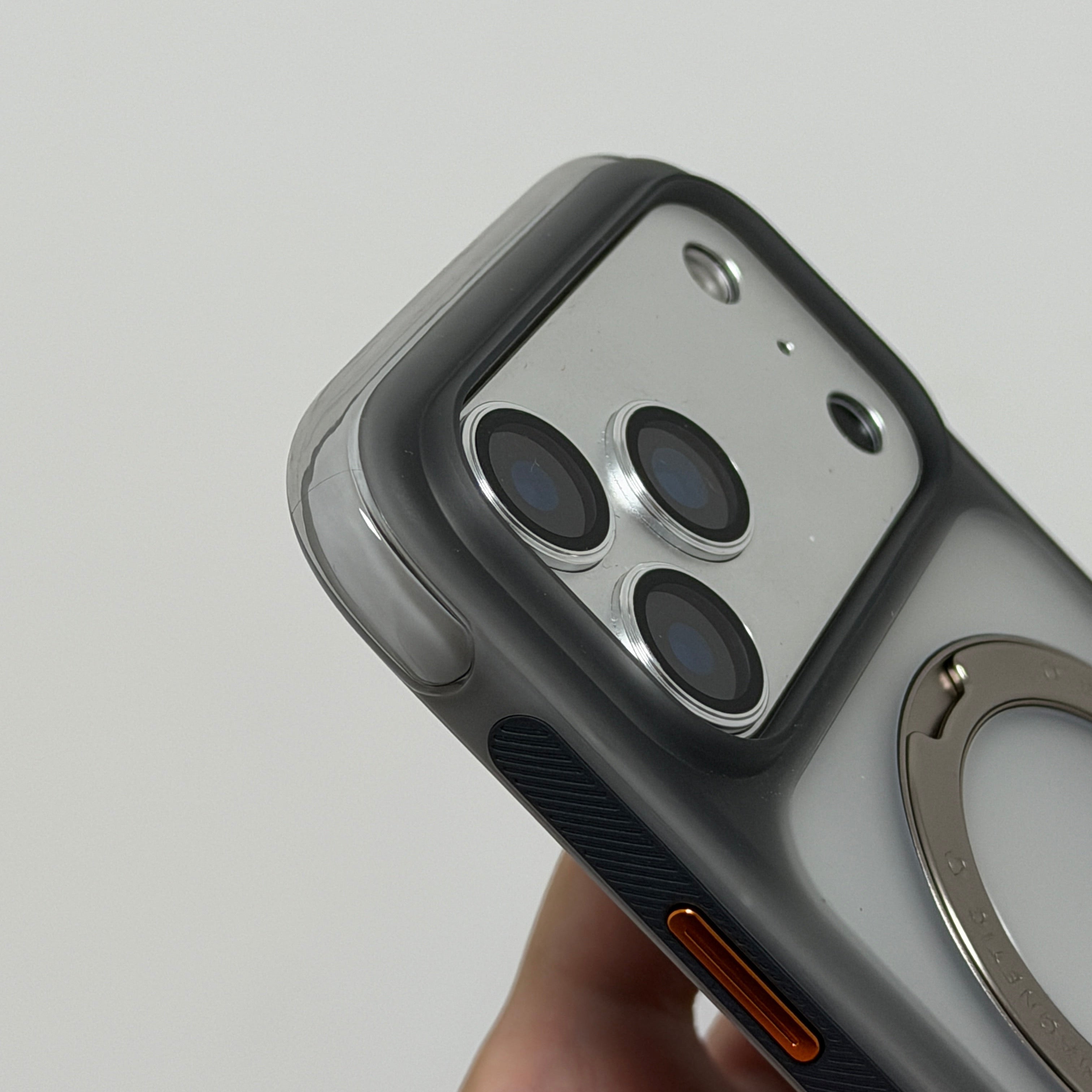 Puloka Airbag Magnetic Stand Case for iPhone 17/18 Pro Max
