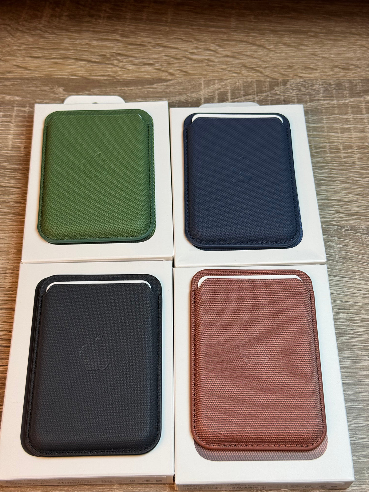 TechWoven MagSafe Wallet – Hazel Brown Color
