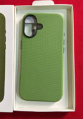 Fabric Texture Woven Case for iPhone 17 – Green