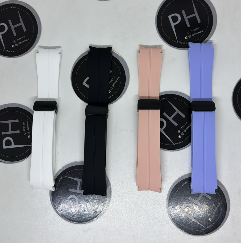 Original Magnetic Silicone Strap for Samsung, Xiaomi, Huawei Watches
