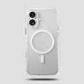 Hard Rubber MagSafe Transparent Cover – Durable Shockproof Protection
