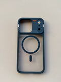 iPhone Clear MagSafe Case with Camera Cover – MagSafe ring alignment detail