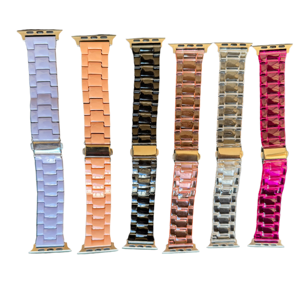 Transparent resin Apple Watch band packaging box