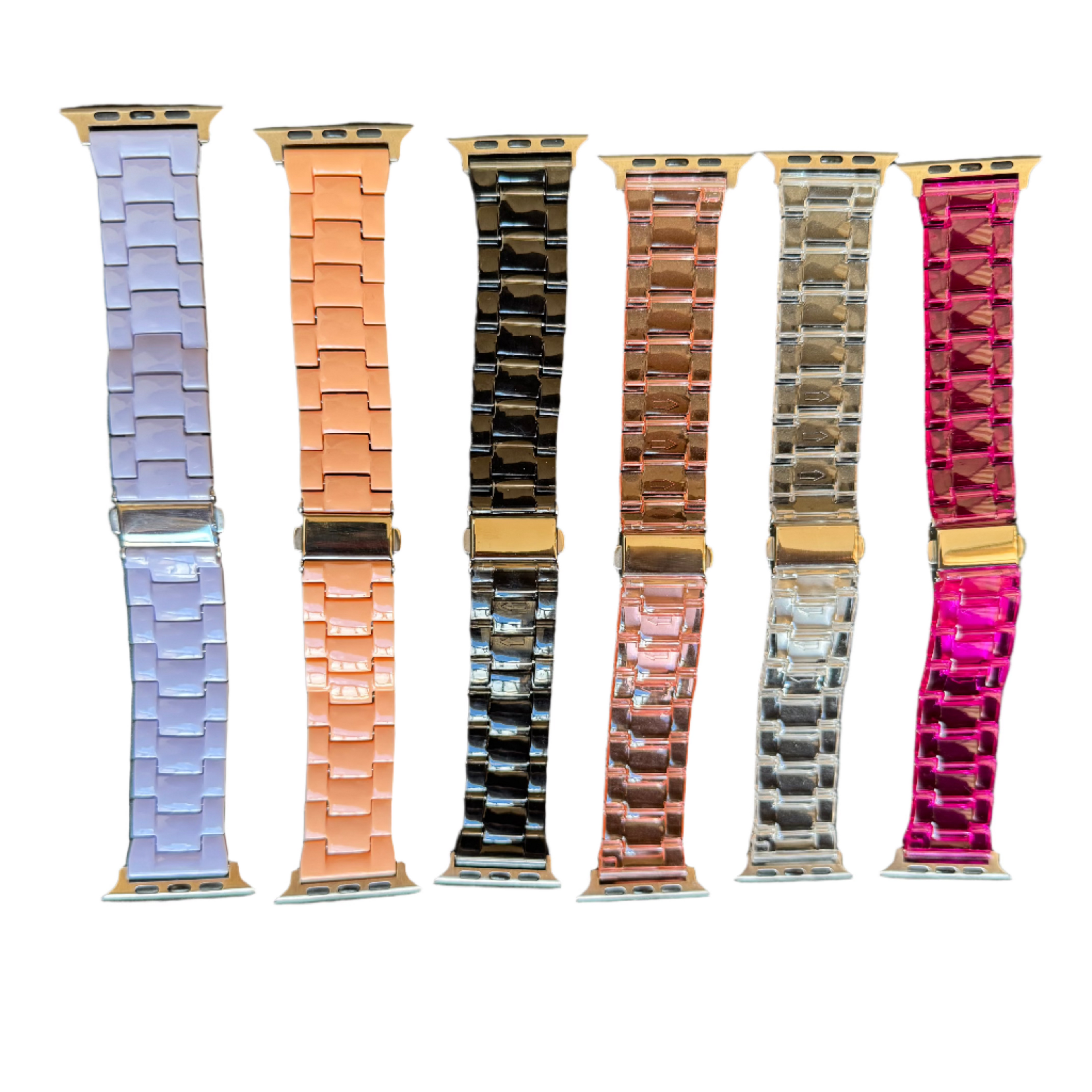 Transparent resin Apple Watch band packaging box