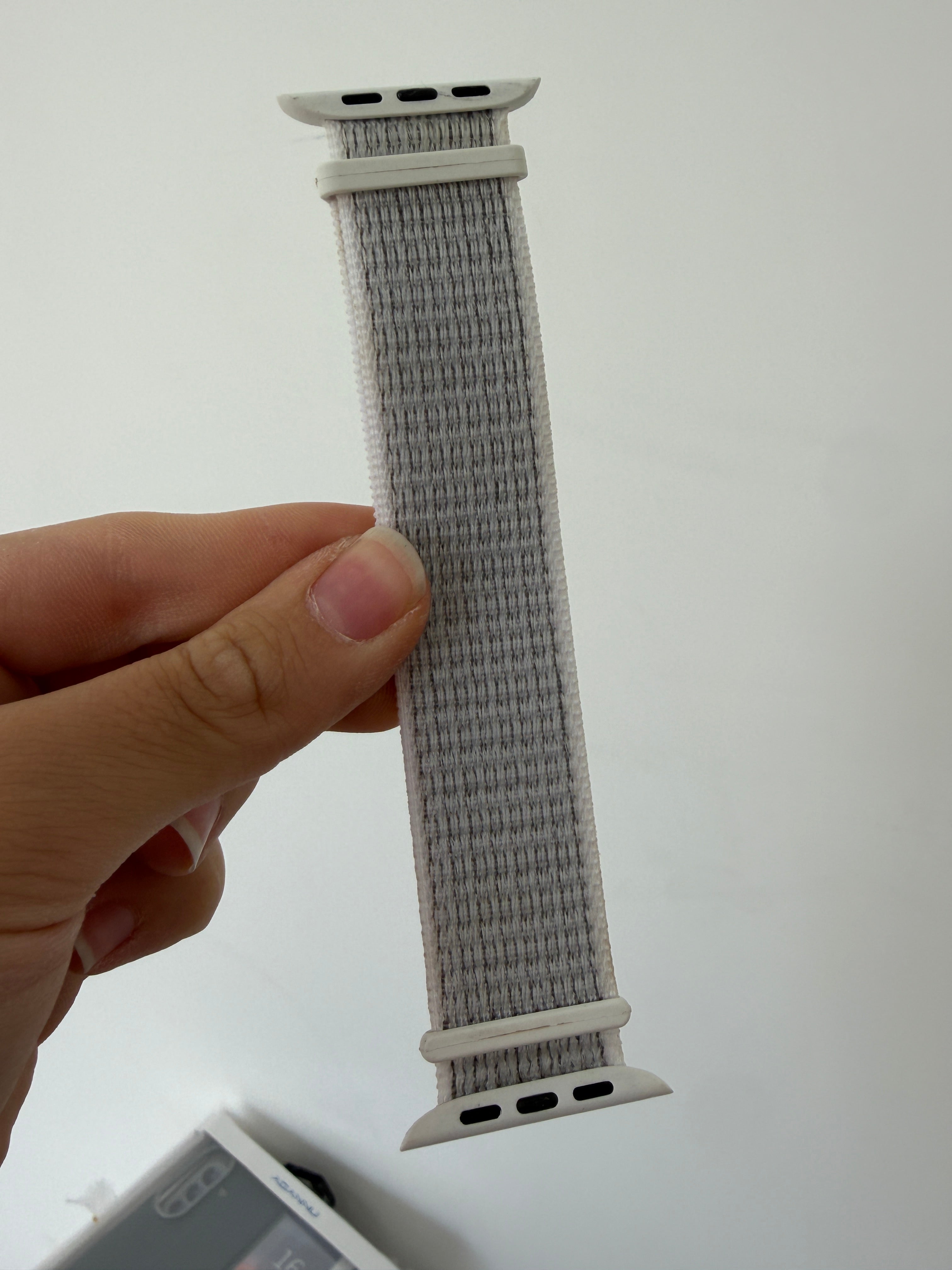 Fabric Sport Loop Apple Watch Band – Double-Layer Weave Detail