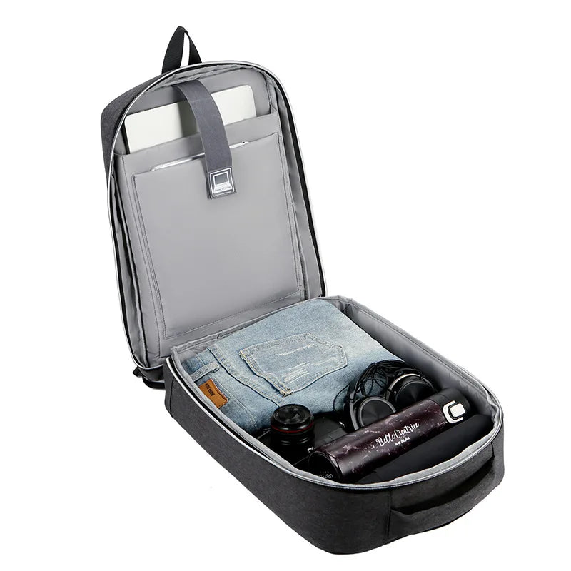 UrbanShield Anti-Theft Hard Shell Backpack – Waterproof Laptop Bag