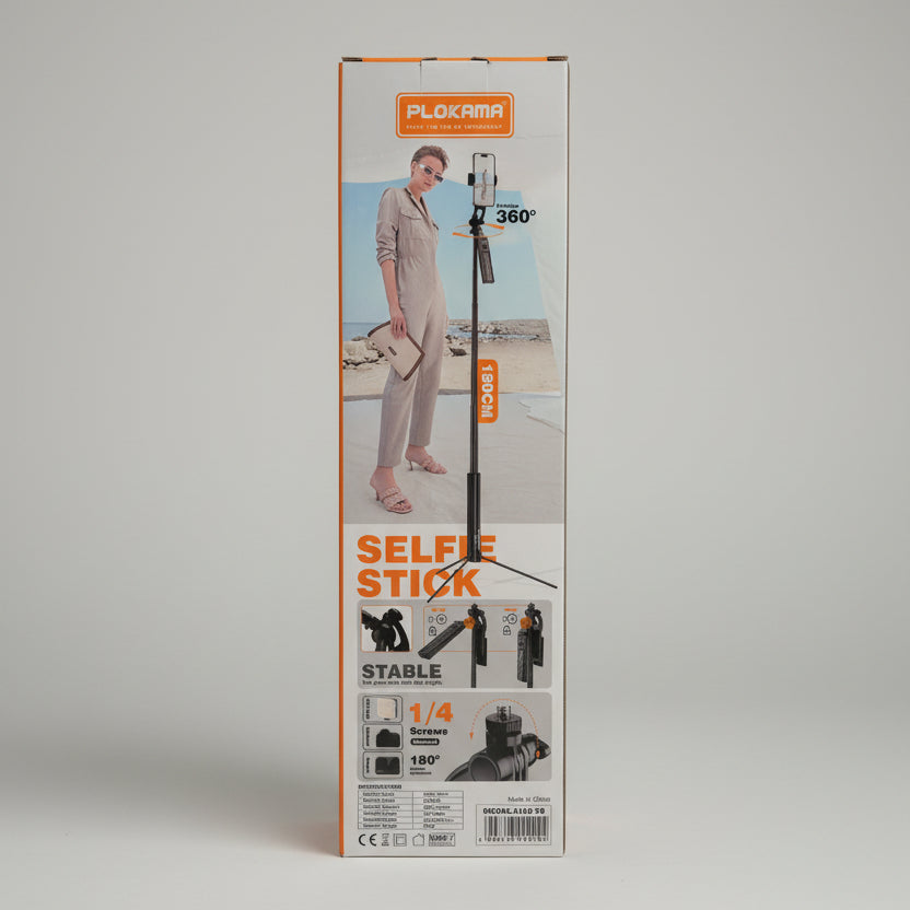 PLOKAMA LIVE-F8 Tripod – 360° Phone Holder and 1/4 inch Screw
