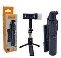 Plokama K5 LED mini selfie stick with built-in fill light
