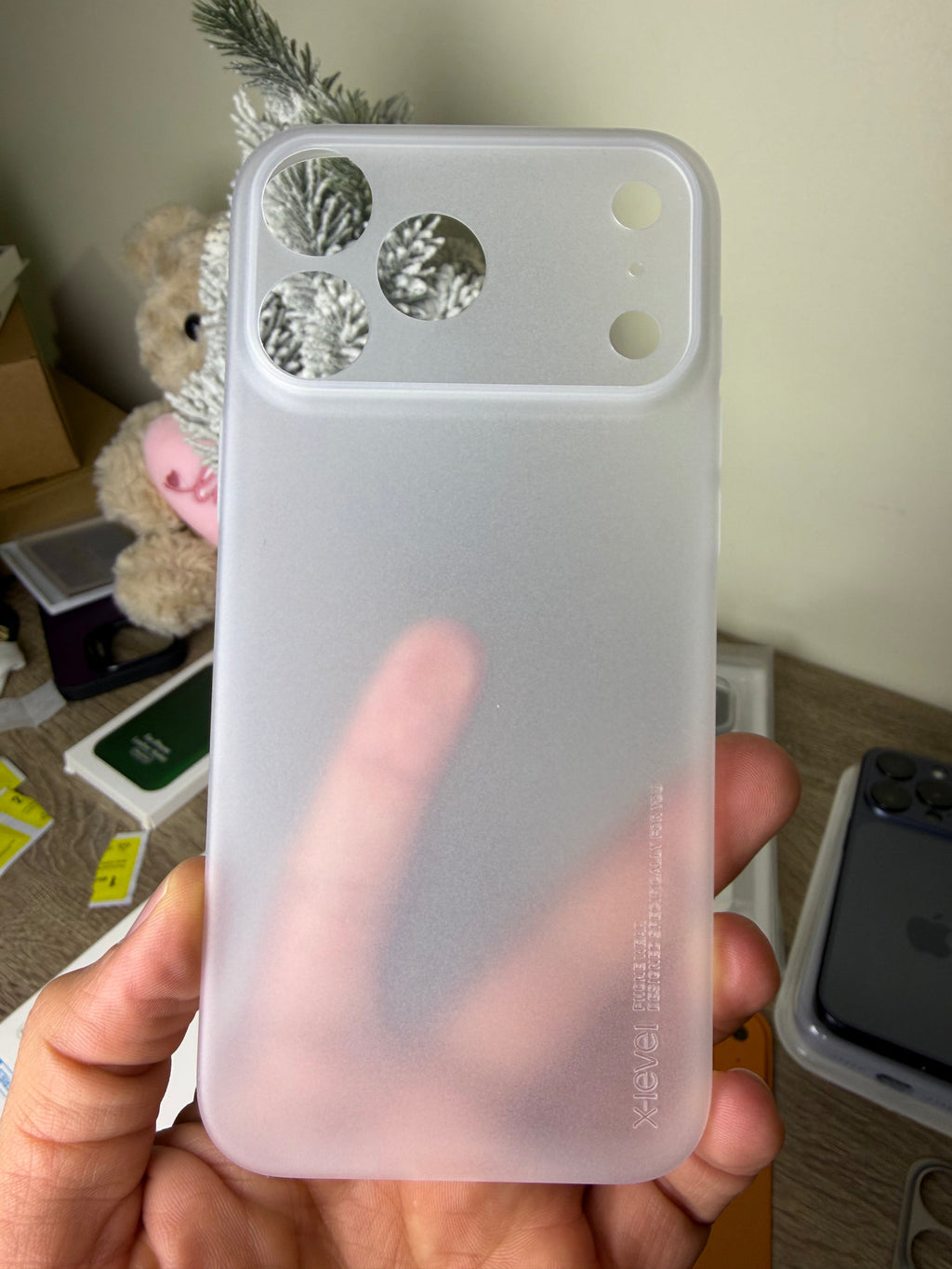 X-Level Extra Slim Case – Camera Cutout Detail