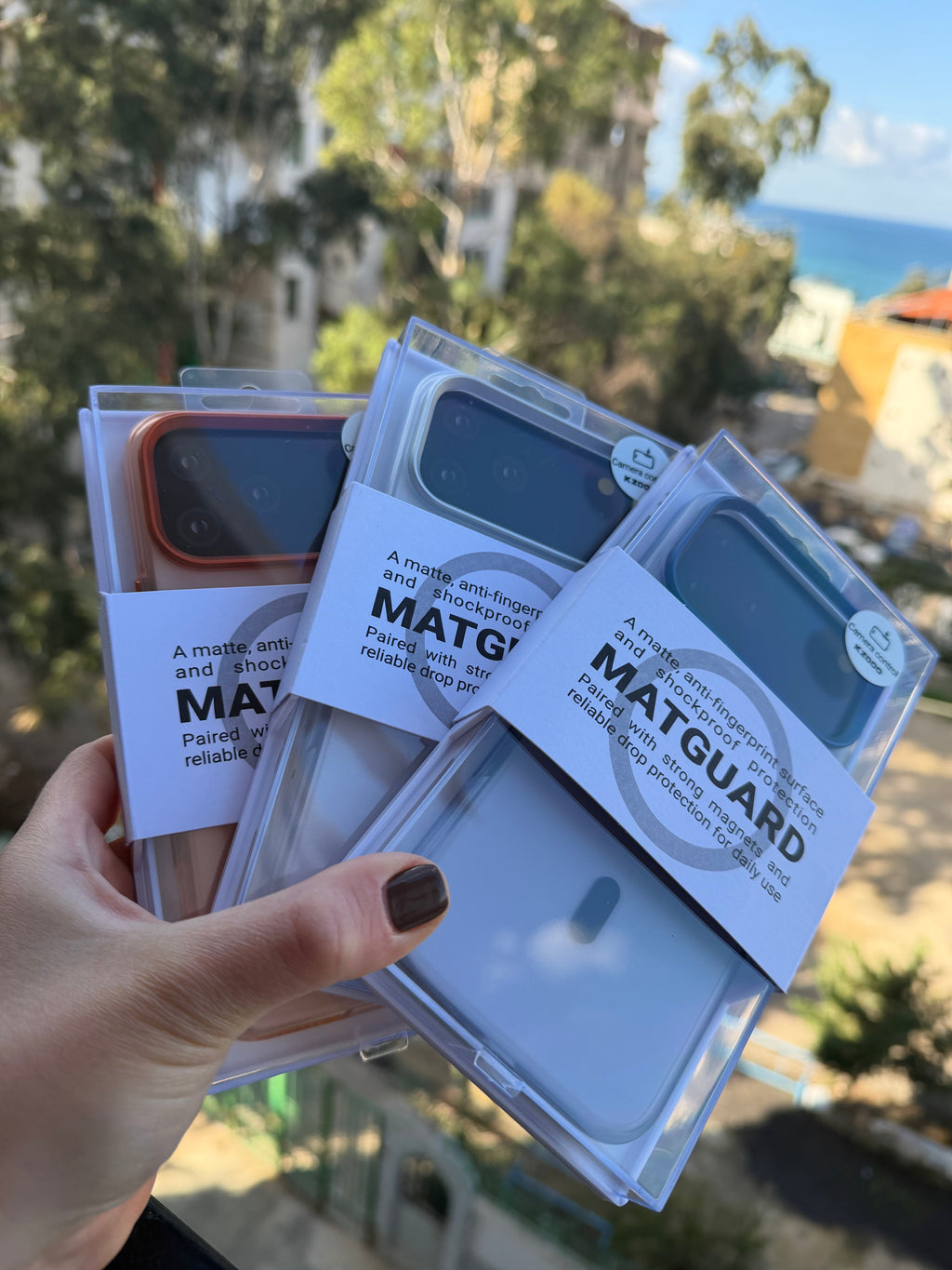 KZDOO iPhone 17/18 Pro & Pro Max matguard Case (MagSafe)