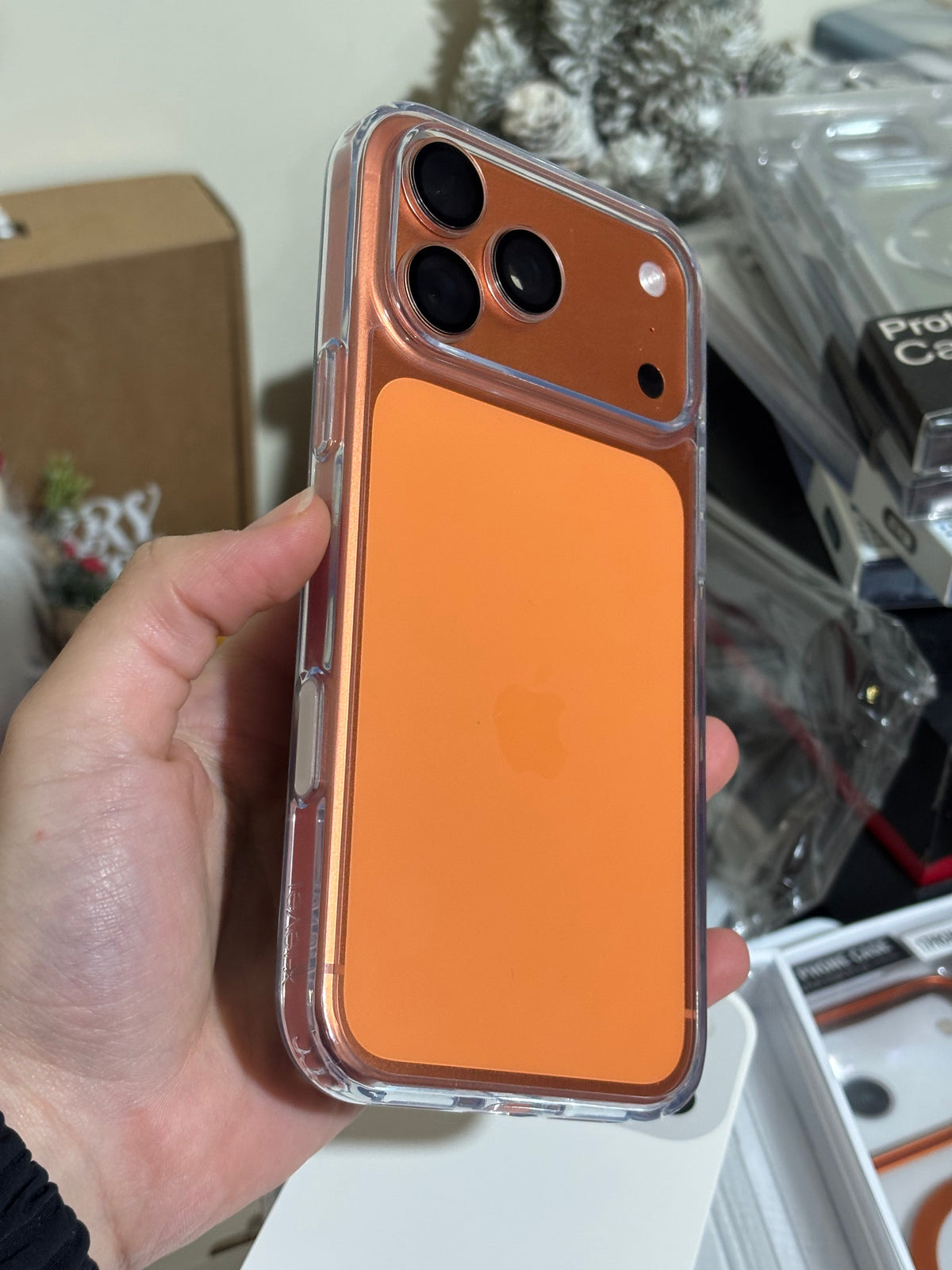 X-Level Space iPhone 17 TPU Clear Case – Anti-Yellowing Comparison