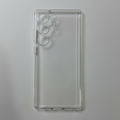 Samsung S25 Ultra clear slim plastic case front view