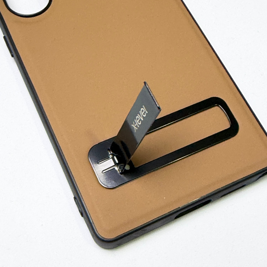 X-Level leather texture matte finish S25 Ultra case