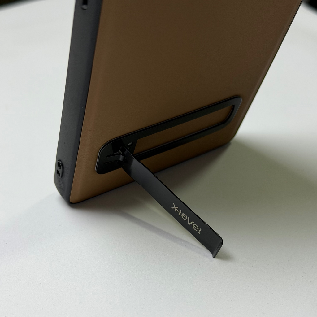 Samsung S25 Ultra leather stand case S Pen slot access