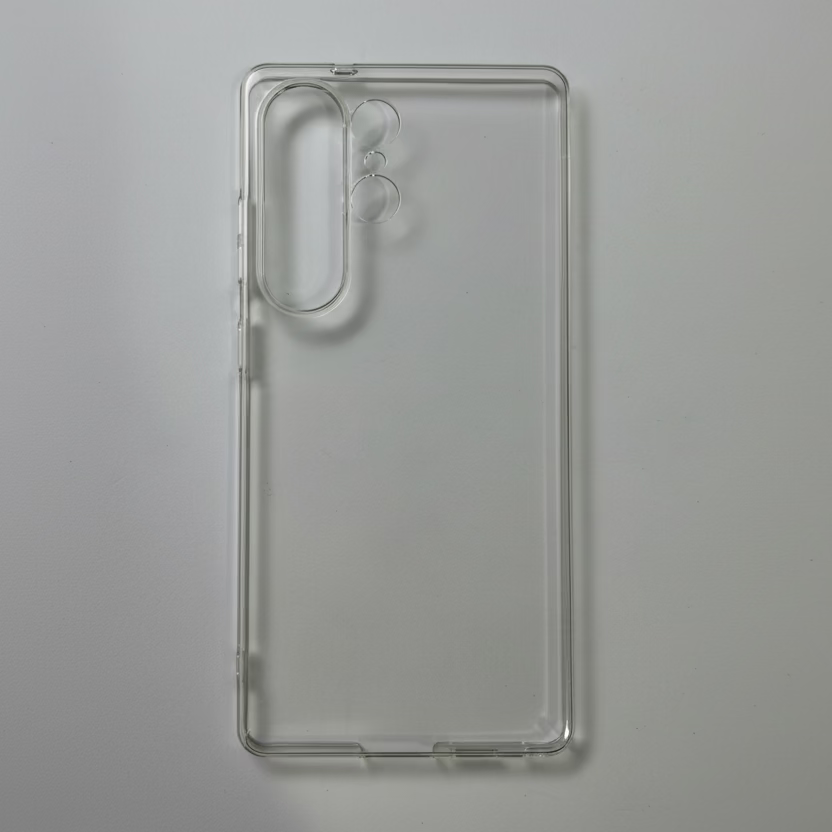 X-Level clear case Samsung S25 Ultra front view