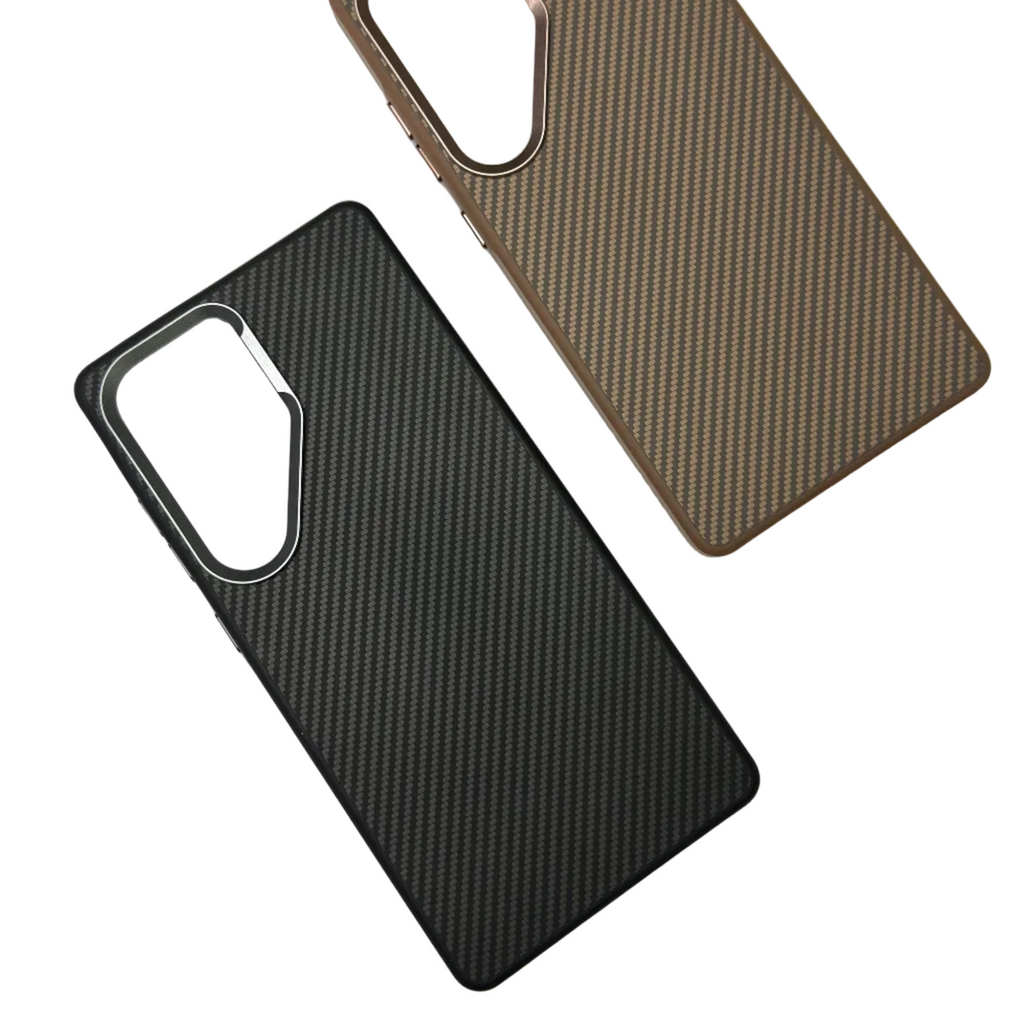 Carbon fiber case Samsung S25 Ultra front view