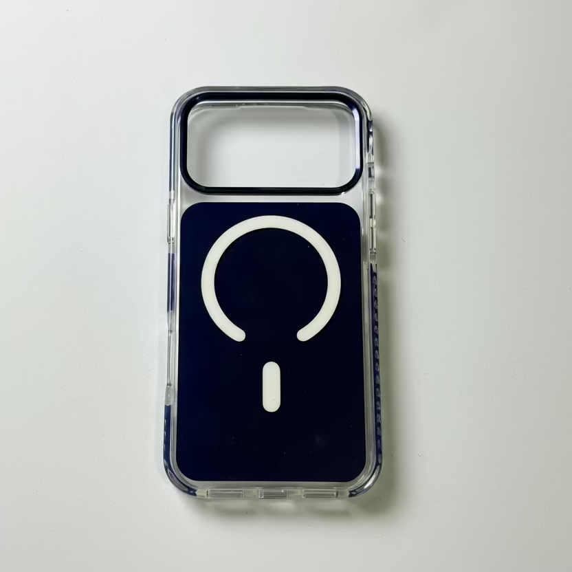 Heavy duty shockproof case MagSafe ring detail