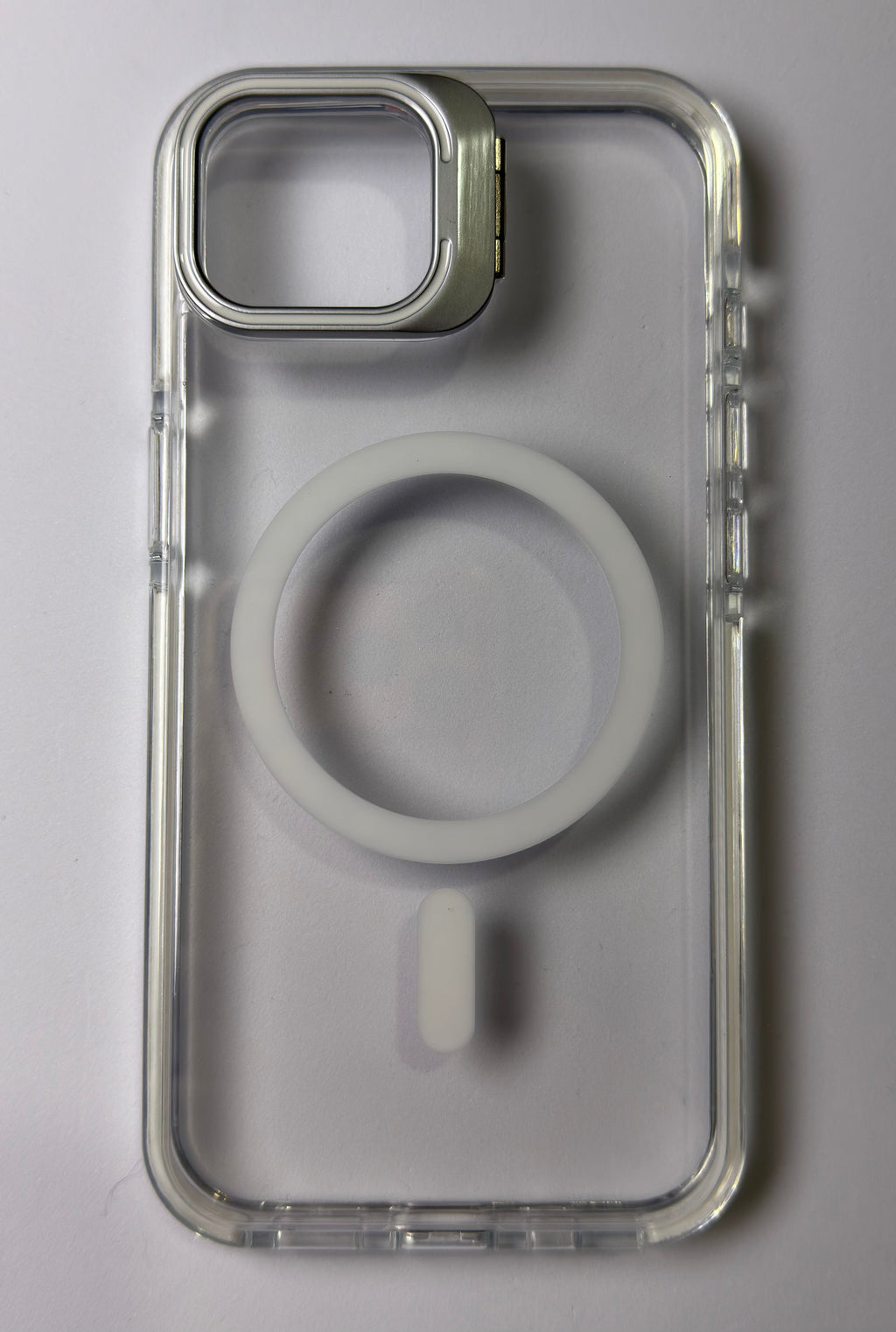 iPhone 16e MagSafe case clear back anti-yellowing