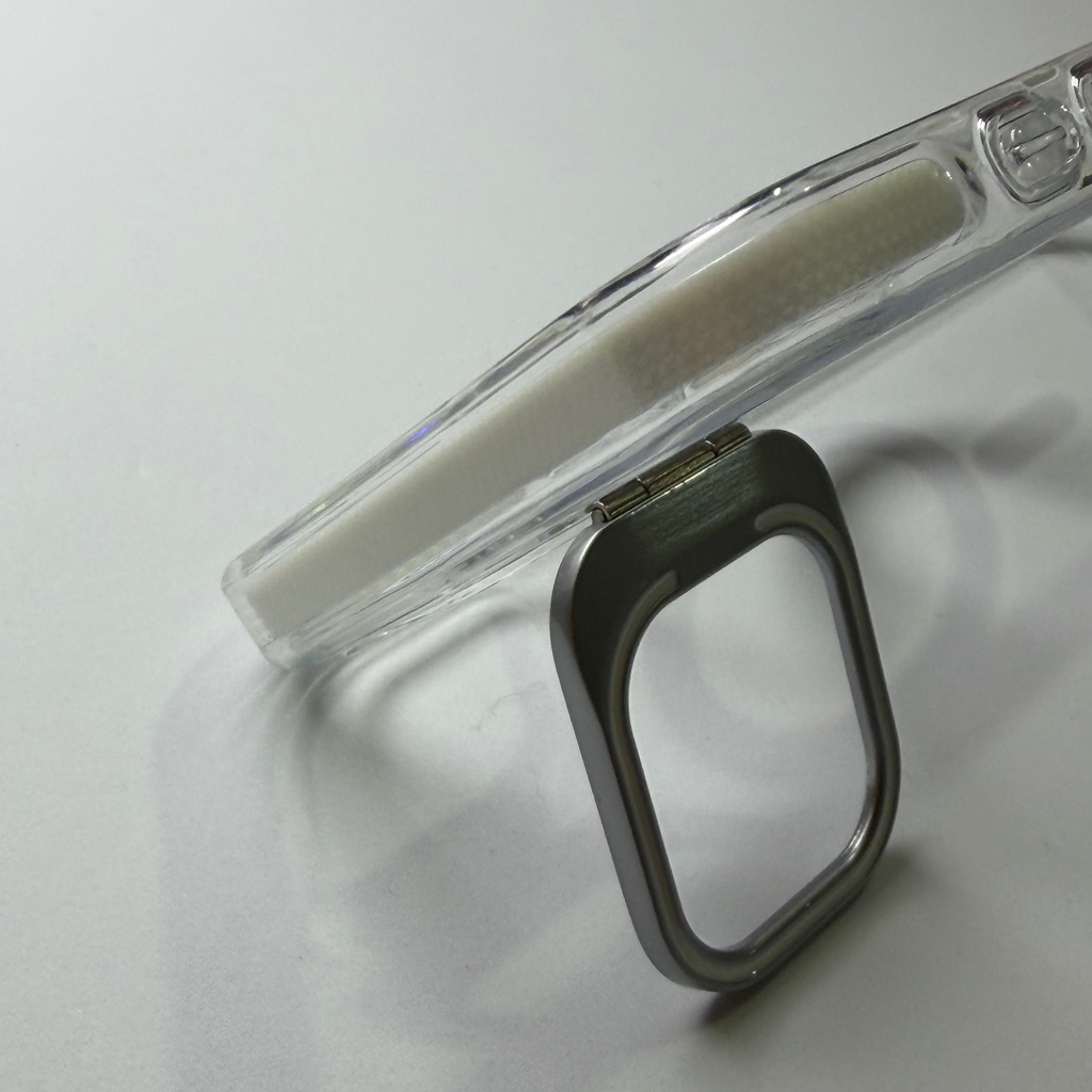 iPhone 16e MagSafe case stand landscape hands-free view