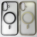 MagSafe clear matte case iPhone 17 color frame options