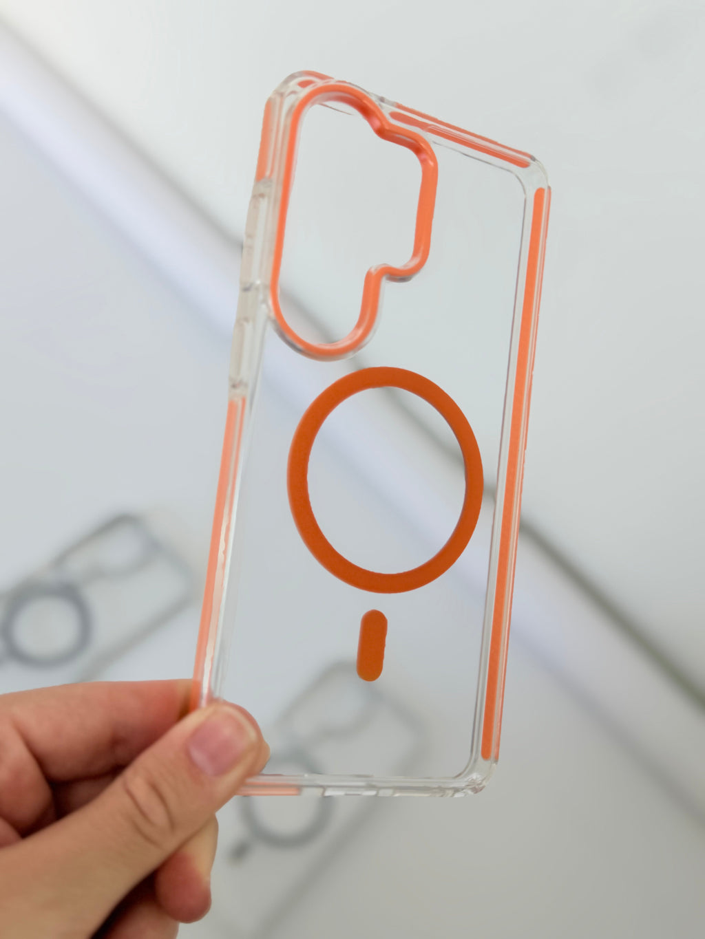 Shockproof S26 Ultra MagSafe Clear Case