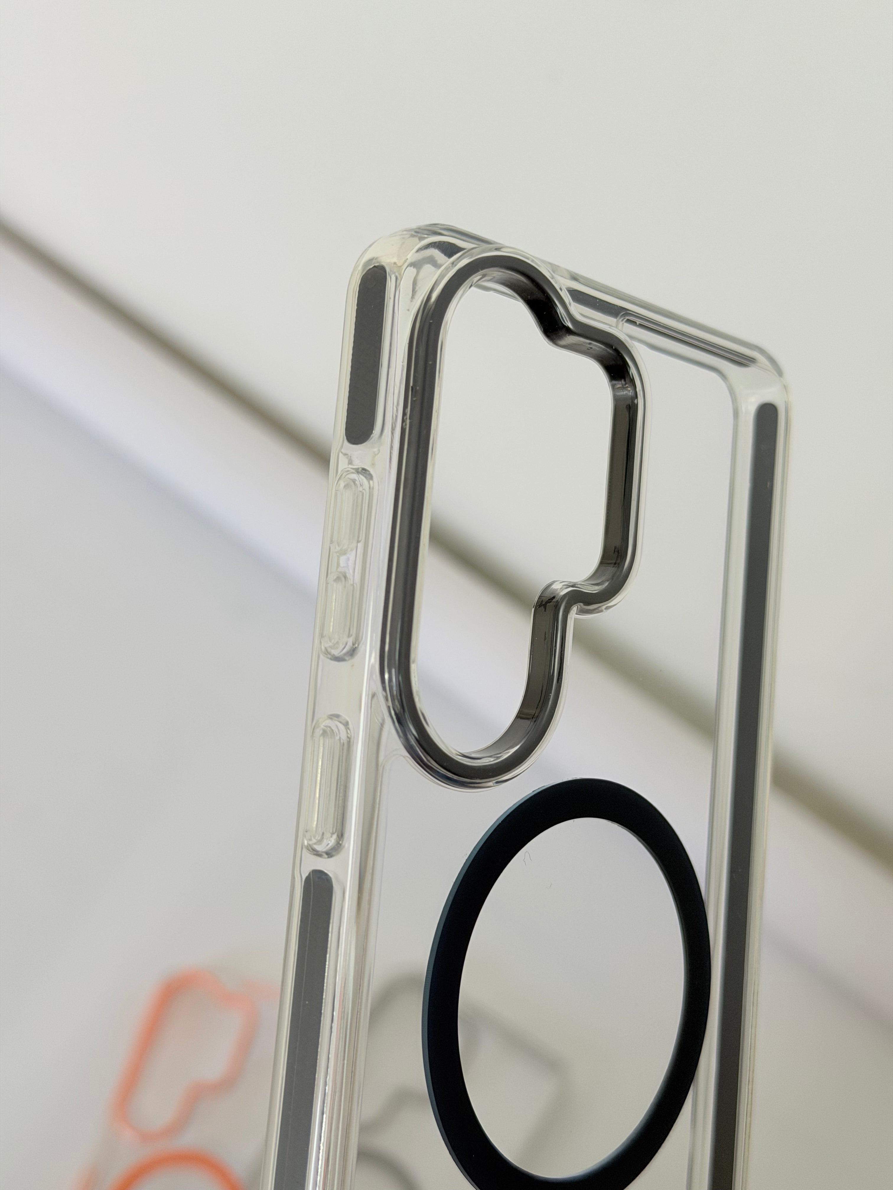 Samsung S26 Ultra clear case MagSafe magnetic ring