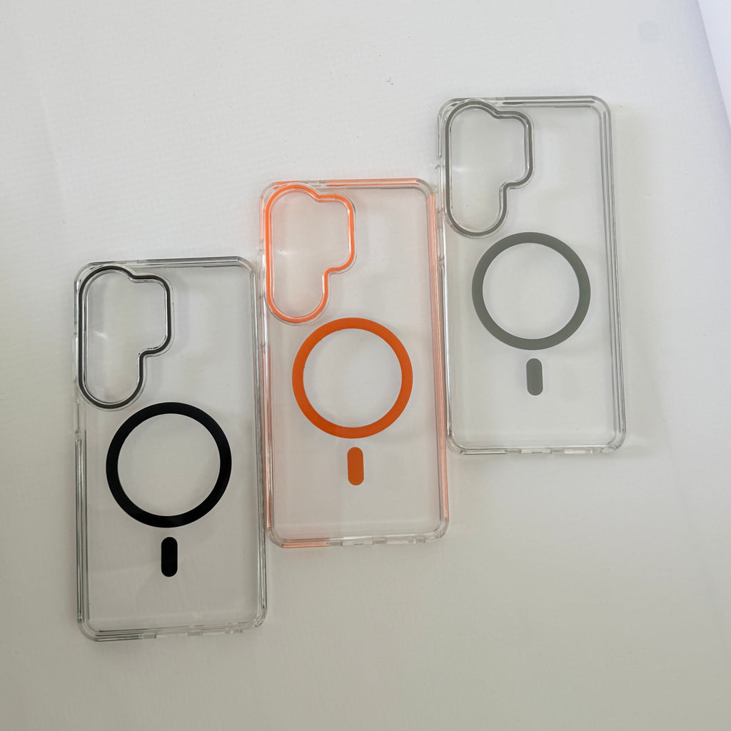 Samsung S26 Ultra MagSafe clear case front view