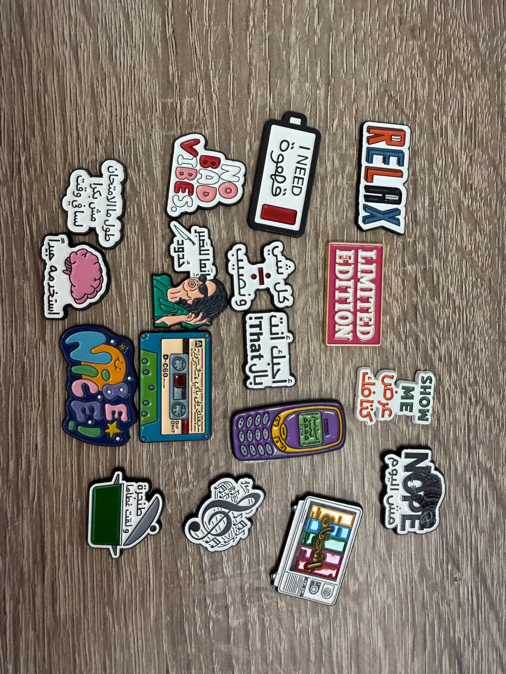 Metal Sticky Pins for Phone Case, 3 for 8$