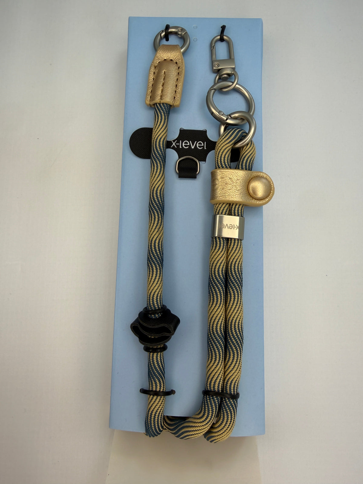 X-Level Multi Strap Phone Lanyard & Wrist Strap with Clip Attachment Chains